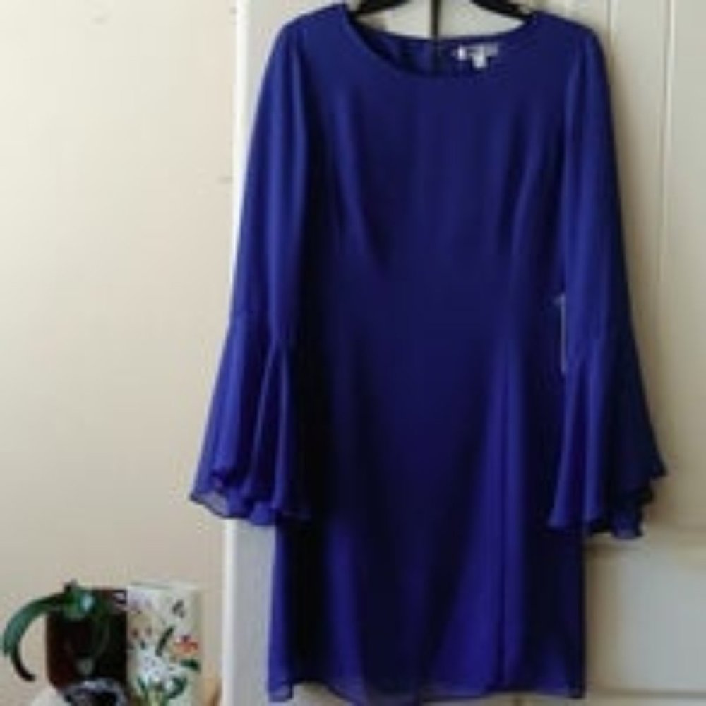 NWT Jlo awesome blue dress!  Size 6
